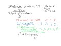 Characteristics and Classifications of Numbers