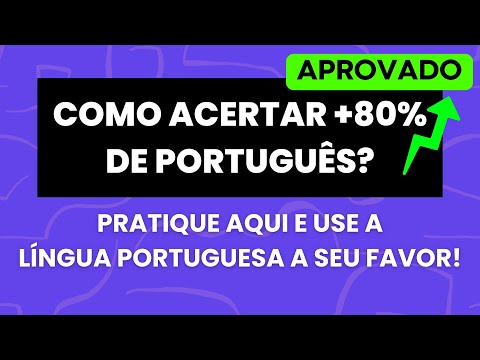 COMO ACERTAR MAIS DE 80% DE PORTUGUÊS EM QUALQUER CONCURSO - Professora Pamba