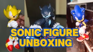 Sonic figure unboxing. (ASMR)