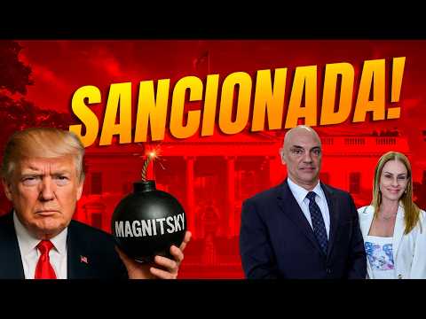 Bomba! Mulher de Moraes é punida com Magnitsky!