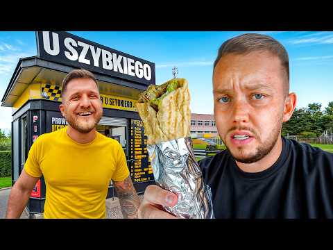 KEBAB U SZYBKIEGO : "Spróbujesz i zwariujesz!" PODOBNO... (klient incognito vs. z kamerą)
