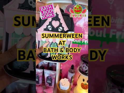 BATH & BODY WORKS SUMMERWEEN 2025 SHOP WITH ME🎃🎃#shorts #bathandbodyworks
