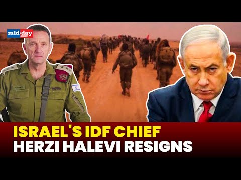 IDF Chief Herzi Halevi quits after security failure in October 7 attack