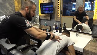 ASMR Massage Compilation Back Massage Neck Massage Shoulder Massage