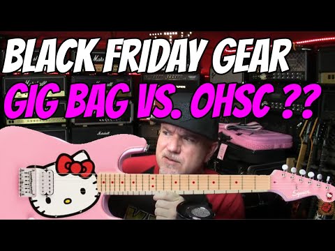 TTK LIVE!  Black Holiday Shopping - LETS GO!  Fender Hello Kitty & RARE BGC Guitars Show & Tell