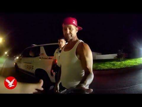 YouTube video thumbnail: Florida Man Arrested After Trying to Retrieve Drone Carrying Drugs Which he Crashed Into House