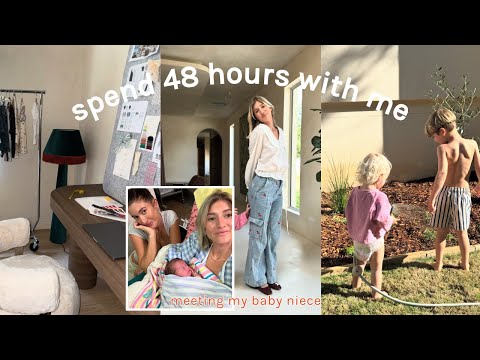 SPEND 48 HOURS WITH ME 🎀🍼🌷🦋🌼