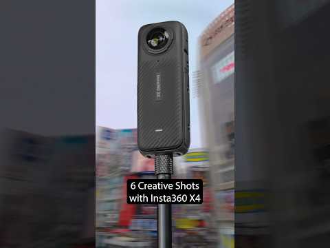 The 8K beast is here 👏 6 creative shots with #Insta360X4 🙌 #Insta360 #videography #shorts #fyp