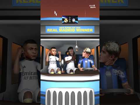 Mood after Real Madrid win UEFA Super Cup 2024🏆