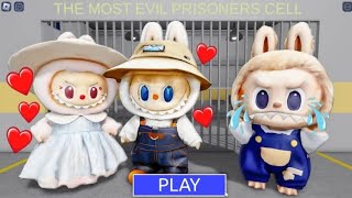 LABUBU FAMILY PRISONRUN! (Obby)#scarryobby #roblox