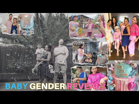 GENDER REVEAL BABY NO.2  KASAMA ANG PAMILYA GALING PHILIPPINES