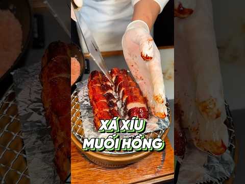 XÁ XÍU NƯỚNG MUỐI HỒNG