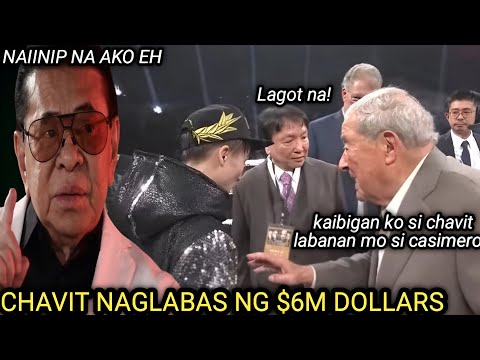 CHAVIT NAGLABAS NG $6 MILLION DOLLARS! SISIW ANG LABAN KAY NAOYA INOUE