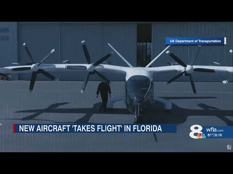 YouTube video thumbnail: Florida Selected to Test new Generation of Aircrafts That Could be Used as Flying Taxis