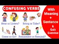 Understanding Common Verbs in English