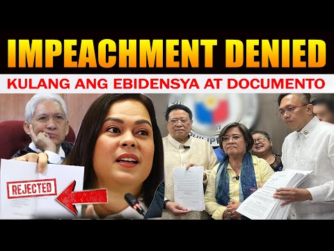 🔴TRENDING: Supreme Court Listahan ng mga Pumirma Senado Ibasura Impeachment ni VP Sara