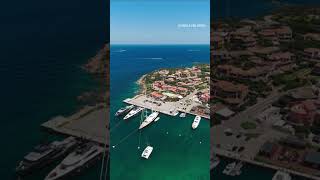 Directly overlooking the Porto Cervo Waterfront