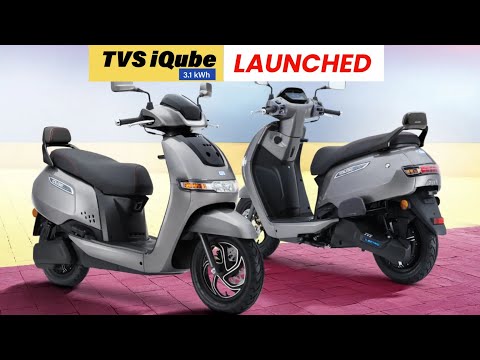 Finally Tvs iQube 3.1 Kwh 2025 Model Launched |Rs. 1 Lakh💥| 123 km Range |Tvs Iqube Electric Scooter