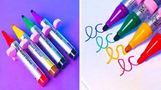 Bright Colorful supplies and Ideas when you Bored