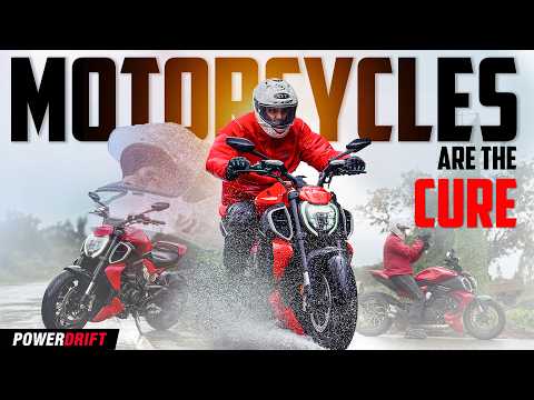 Motorcycles Are The Cure ft. The Ducati Diavel V4 | PowerDrift
