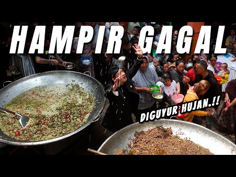 HAMPIR TUMPAH KUALI, WARGA RUSUN PANIK HUJAN!