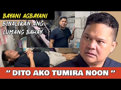 EXCLUSIVE! BAYANI AGBAYANI BINALIKAN ANG MAHIRAP NA NAKARAAN! 