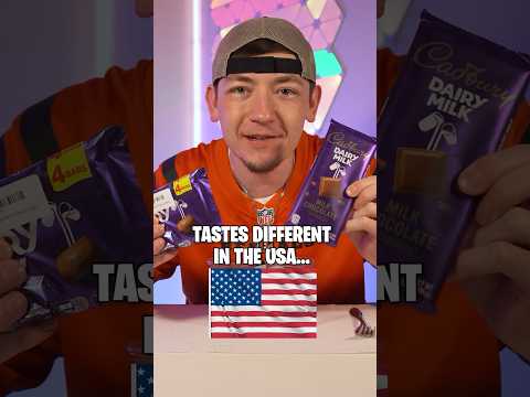 Which is better? USA vs UK vs MrBeast Chocolate #shorts