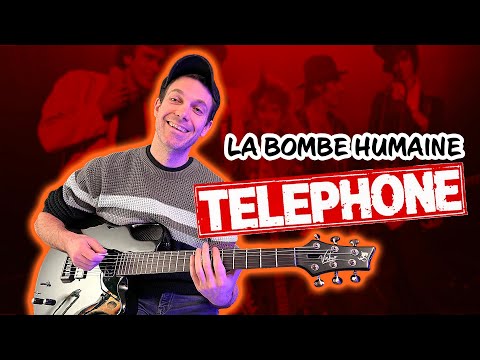 🟠 Téléphone | La Bombe Humaine tab à la Guitare