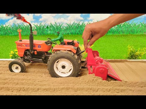 Top the most creative science project | mini rotavator on mini Alghazi tractor | mini star786