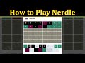 Nerdle Game Strategies and Concepts