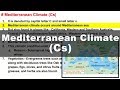 Mediterranean Climate Characteristics