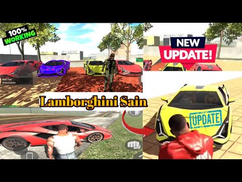 Lamborghini Sain Car Cheat Code | Indian Bike Driving 3d Update | #update #ibd3d #gaming #dangaming