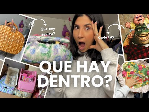 Abriendo una caja de hace 30 años - Vuelvo a mi antigüa habitación | @patrizienta