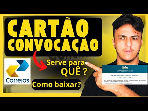 Para que serve Cartão de Convocação, como baixar ? Muitos serão eliminados (Horário)! Correios