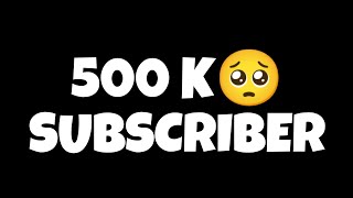 Finally 500 k Subscriber Complete 😘😀 MY Dream Complete 😍  @aonegamers5566