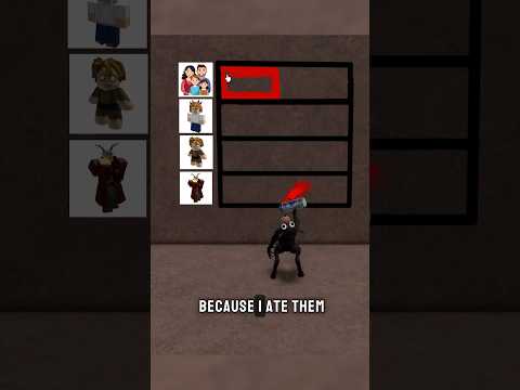 Deer HATES His Family… #roblox #robloxshorts