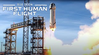 Blue Origin FIRST Crewed Flight | HIGHLIGHTS