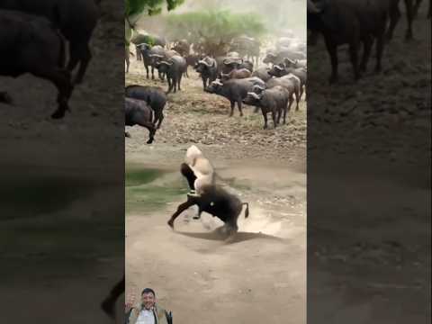 نتائج الدفاع البركاني لبافلو نهاية مذهلة  #shorts