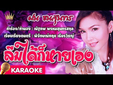 ลืมได้ก็หายเอง – ฝน ธนสุนทร[karaoke]