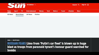 THE TRUTH ABOUT PUTIN'S  LIMO ASSASSINATION