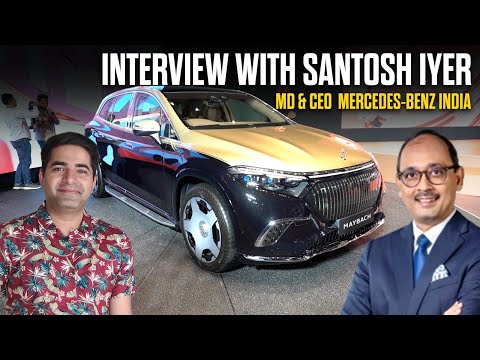 Santosh Iyer interview | Mercedes Benz India | Future Plans, Challenges & more | Times Drive