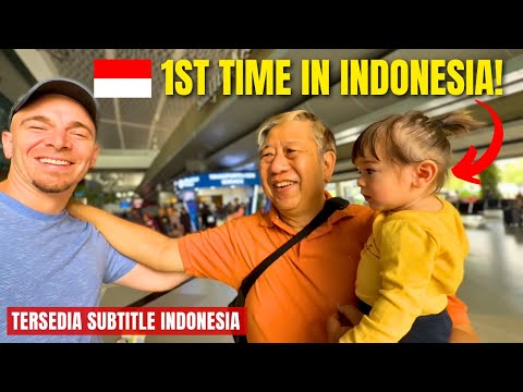FIRST TIME my Indonesian father-in-law met his bule granddaughter! (emotional)