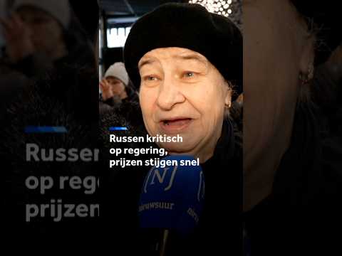 Russen kritisch op regering, prijzen stijgen snel