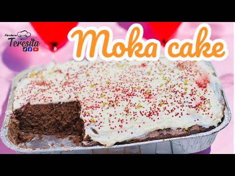 Moka Cake Festejemos San Valentín 💘 ❤️❤️‍🔥🥰🥂#receta #recetasfaciles #cake #moka