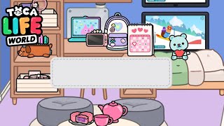 FREE TOCA BOCA HOUSE DESIGN IDEA 🏠🥰 | FREE TO COPY 🧸🎮 SCHOOL EDITION