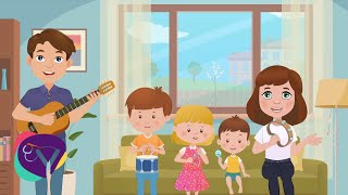 Thank you song (Animated, with lyrics) - Sunday school