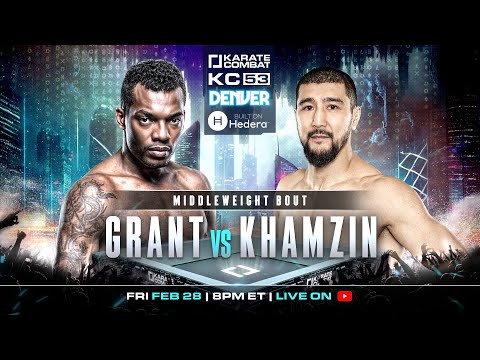 Ilyas Khamzin vs Dwight Grant | FULL FIGHT | KC53