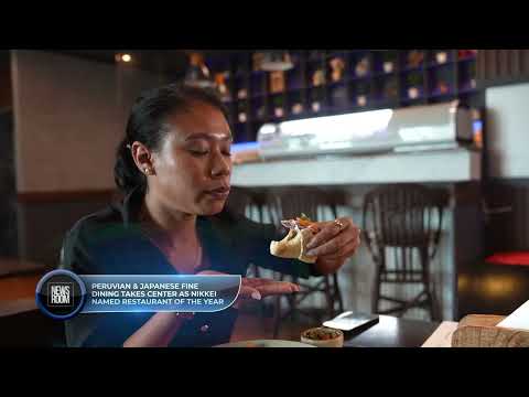 YouTube video thumbnail: Peruvian & Japanese Fine Dining Takes Center as Nikkei Named Restaurant of the Year