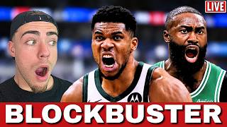 Giannis Antetokounmpo TRADE Incoming... Celtics Or Heat? (LIVE WATCH)