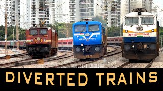 Route Diverted + High Speed Train actions #trainvideos #train #indianrailways #locopilot #diesel